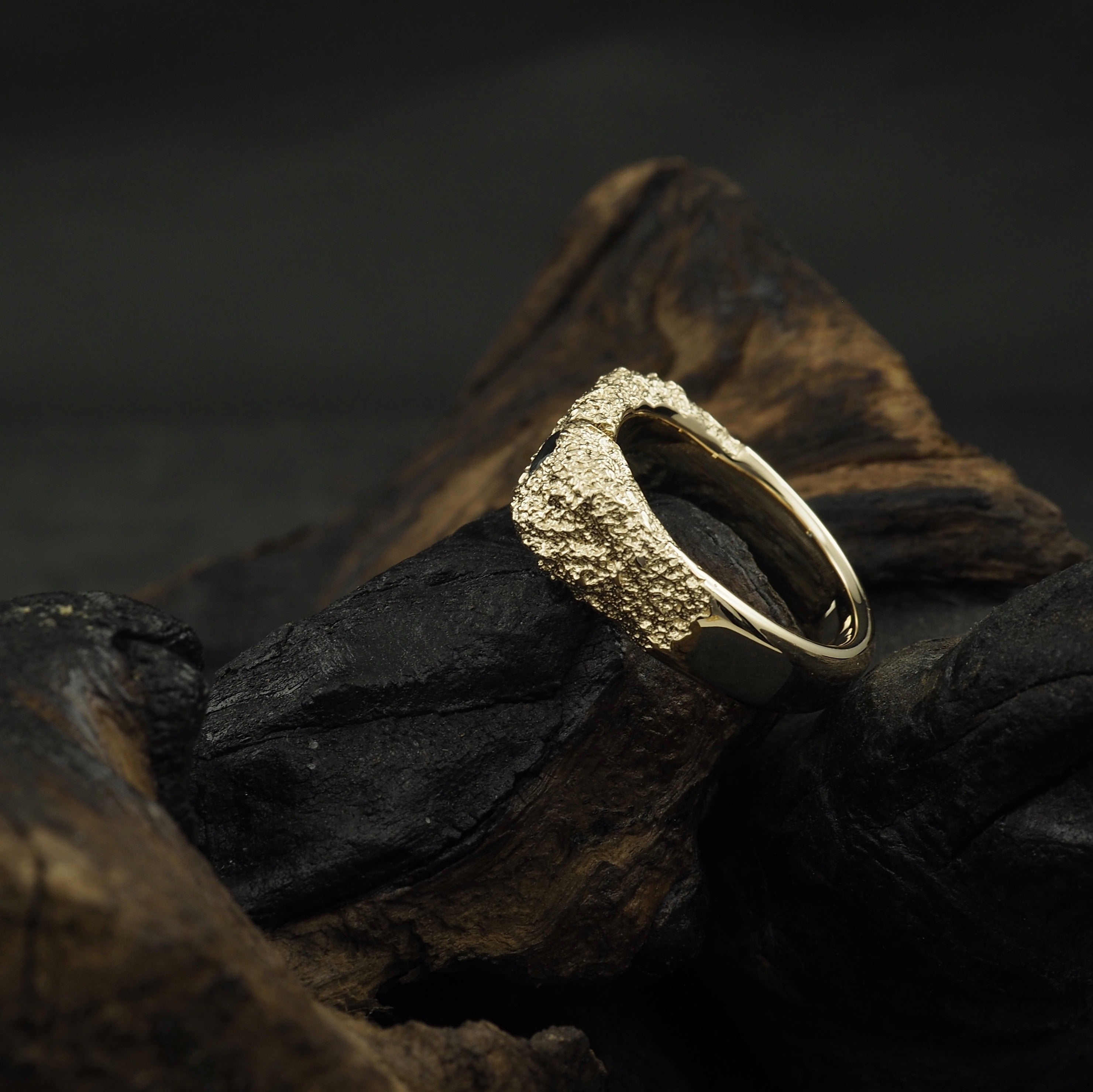 Montes Olympus signet - yellow gold