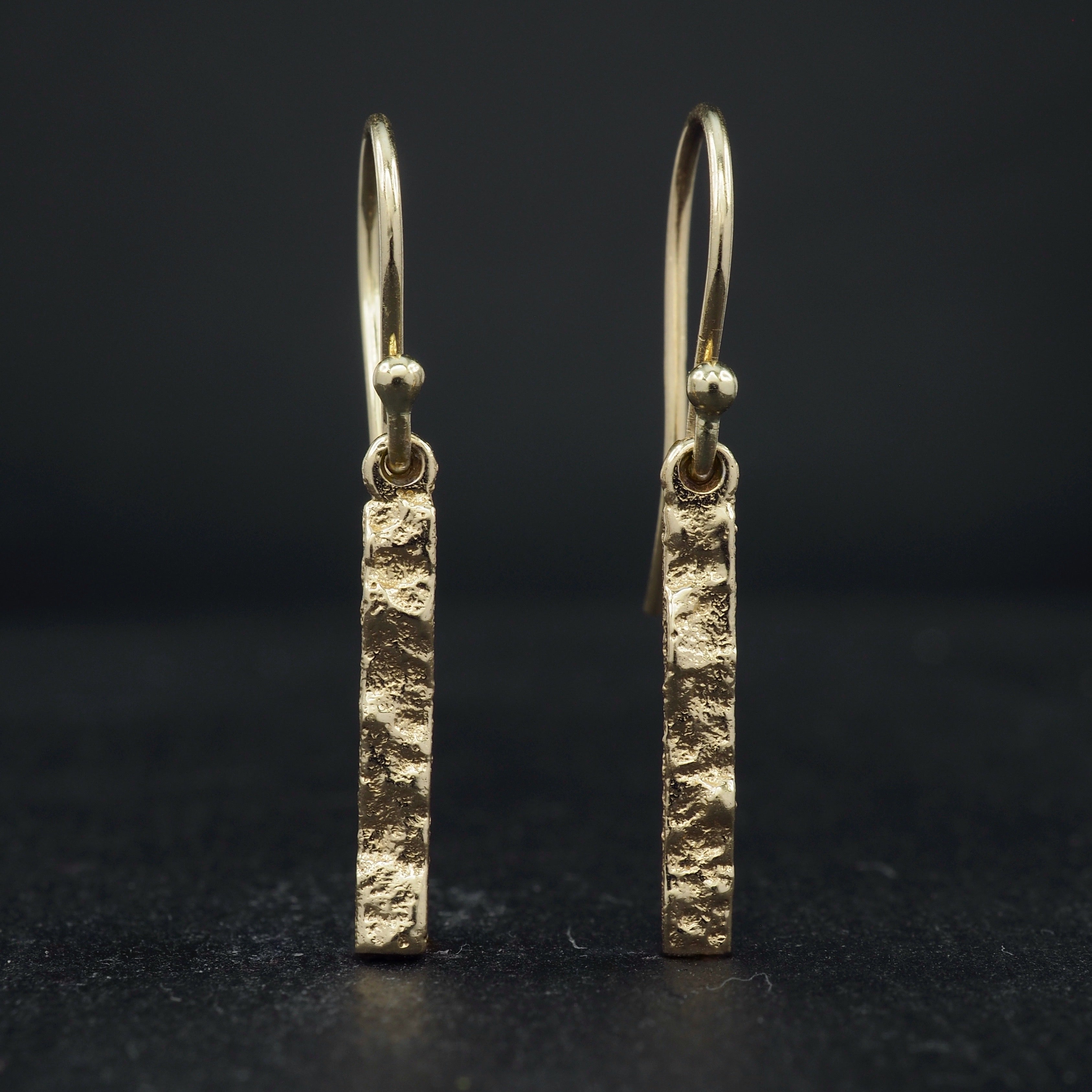 Terra rectangle hook earrings