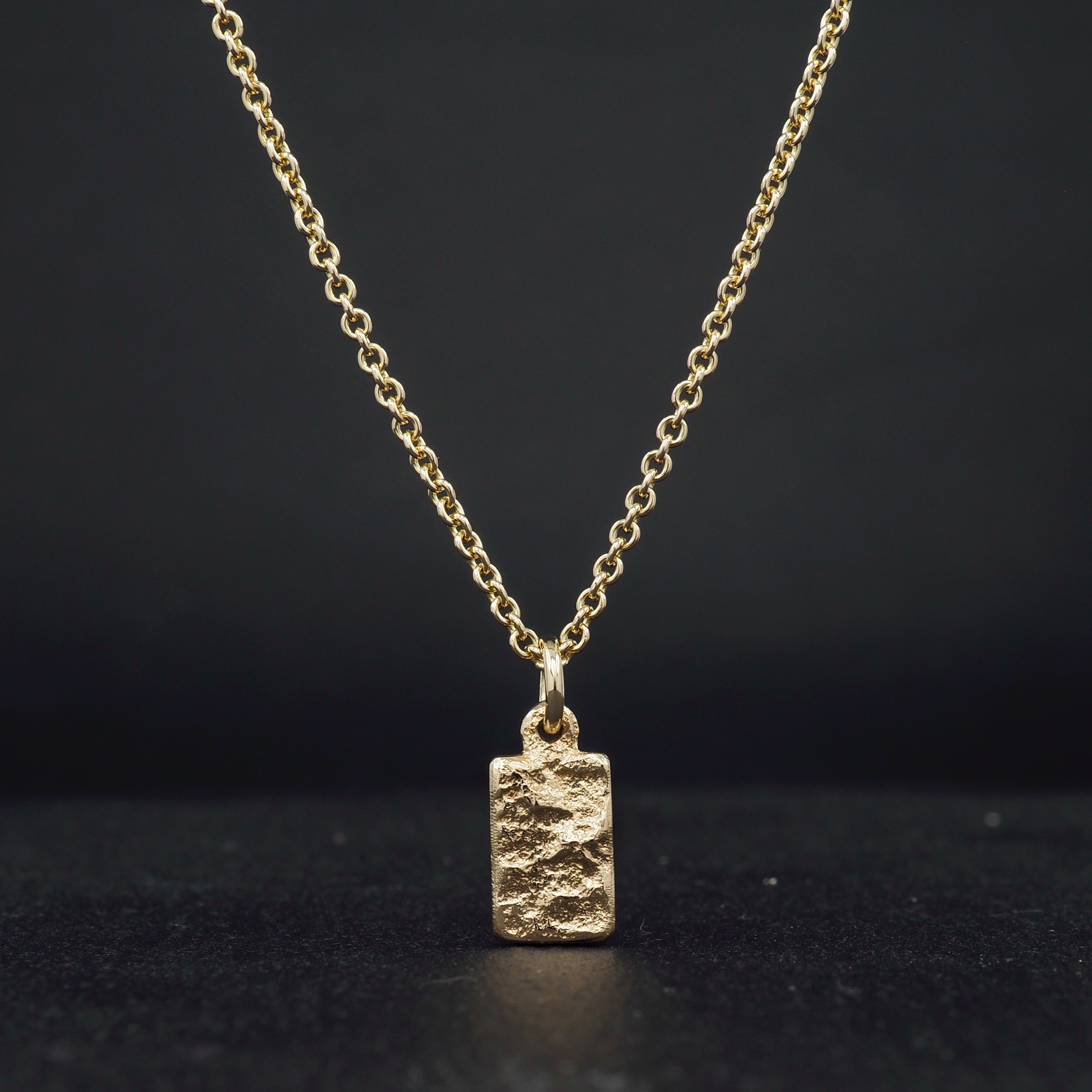 Terra rectangle pendant mini