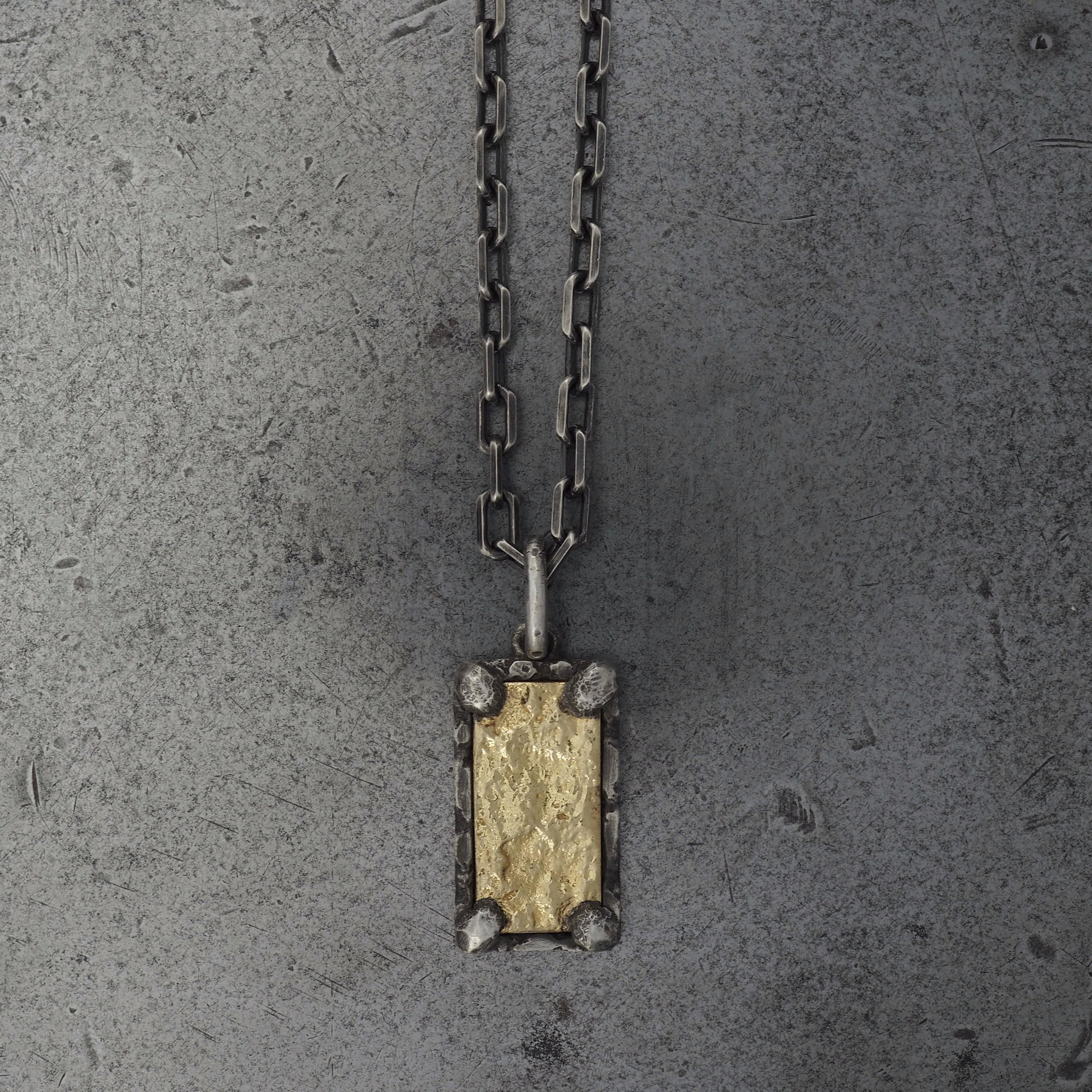 Terra medallion pendant