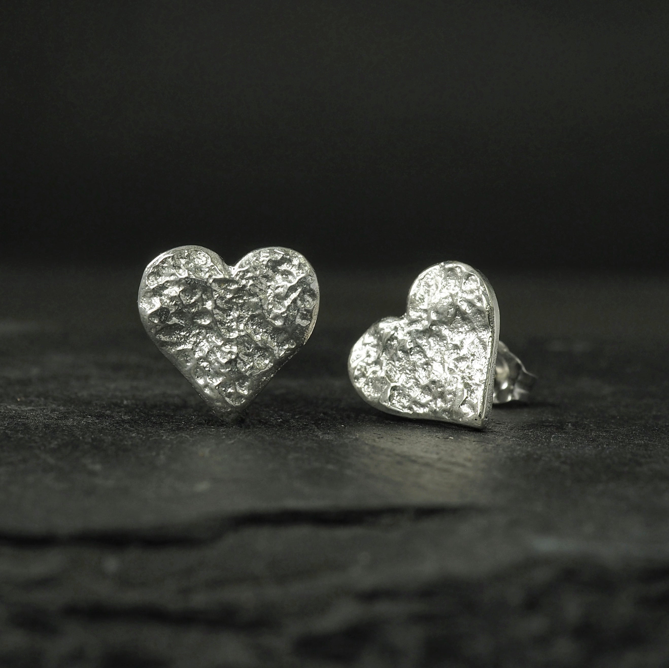 Terra heart studs