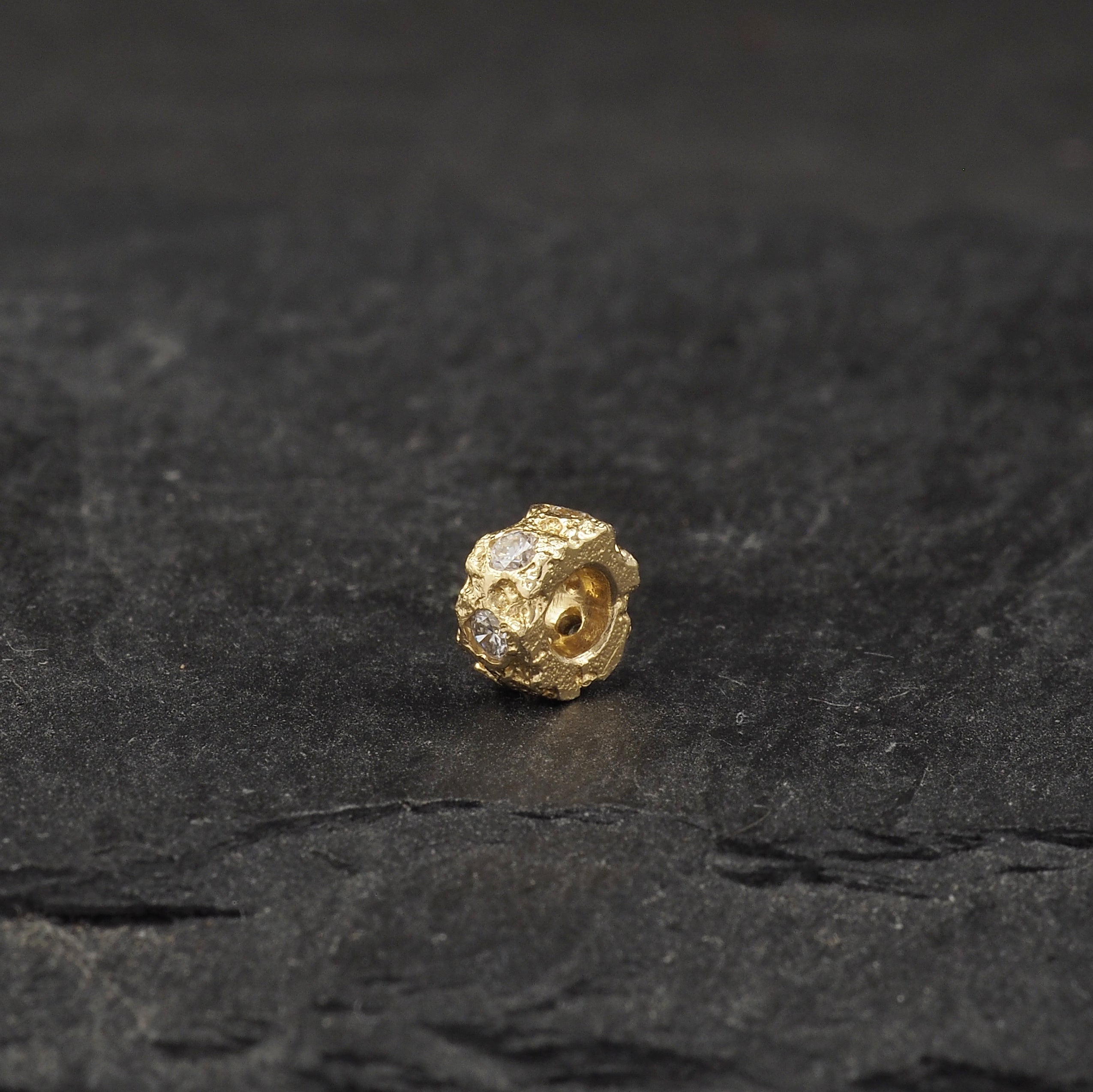 Crater Diamond Bead Pendant for Sam