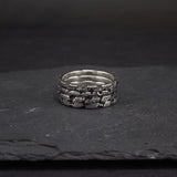 Crater 2 Silver Antique 2 Stack ♻️