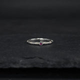 Crater 1.5 Silver + 1.7mm Ruby (Y)
