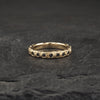 Crater Diamond Band 18k Yellow Gold